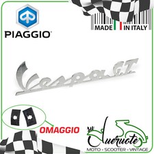 TARGHETTA ANTERIORE SCRITTA