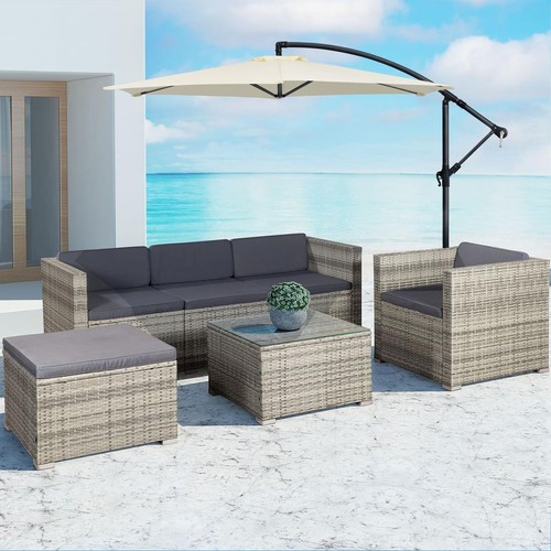 Mobili giardino rattan - in,