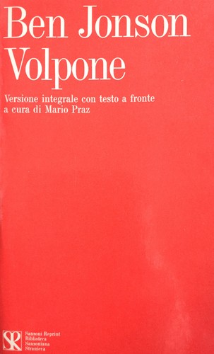 Volpone jonson ben 1974 - volpone,