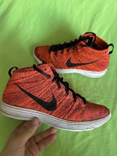 Scarpe Nike da Ginnastica Lunar Flyknit Chukka Orange Black White Unisex Tg. 41