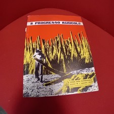 RIVISTA PROGRESSO AGRICOLO 1959 TRATTORI CARRARO FARINA SLANZI EICHER LANDINI 