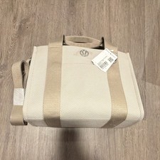 Lululemon tote bicolore tela