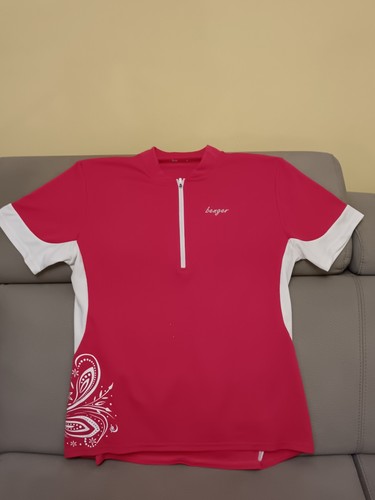Maglia ciclismo donna rosa - maglia,