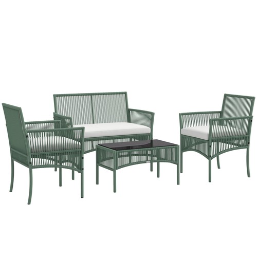 Set giardino rattan 4 - da,