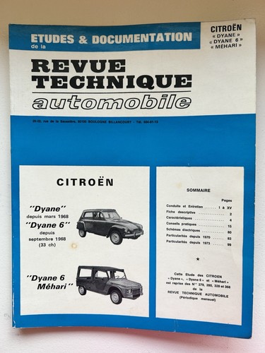 Revue technique - revue,