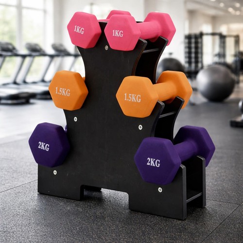 Set manubri 9kg coppia pesi - manubri,