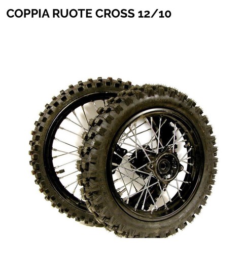 Coppia ruote complete - complete, 10”