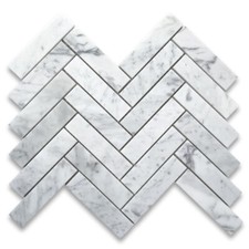 Piastrella mosaico marmo spina