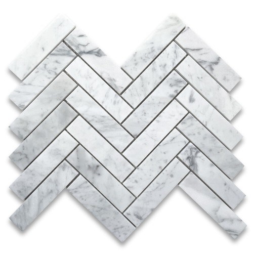 Piastrella mosaico marmo - , spina