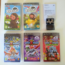 Fotocamera Sony PSP 300 1.3Mp Playstation Eyepet Invizimals COMPLETA cam COLLEZIONE GIOCHI