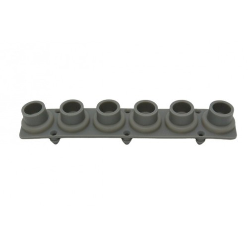 Memorymoog strip note rubber - strip, 6-note