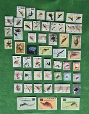 COLLEZIONE FRANCOBOLLI  N° 58  UCCELLI FAGIANI STRUZZI ANATRE TACCHINI   LOTTO 7