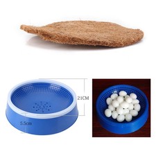 Forniture per piccioni 21 cm plastica deumidificazione uccelli uovo bacino nido ciotola tappetino erba