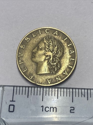 Italia lire 1957 moneta - italia,