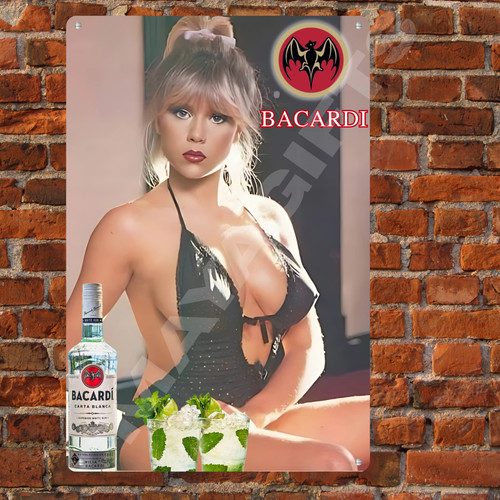 Vintage style bacardi run sexy - bacardi,