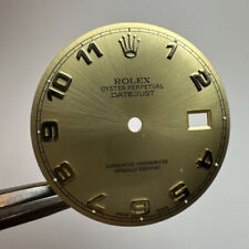 Rolex Datejust 16238 16233 Dial Racing Arab Champagne RARE