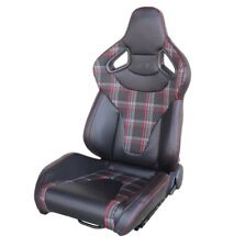 Sedile sportivo reclinabile Simoni Racing Jackie eco-pelle leva a sinistra