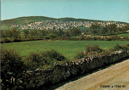 Nuoro fonni veduta - nuoro, f.