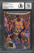 Carta Lakers Magic Johnson