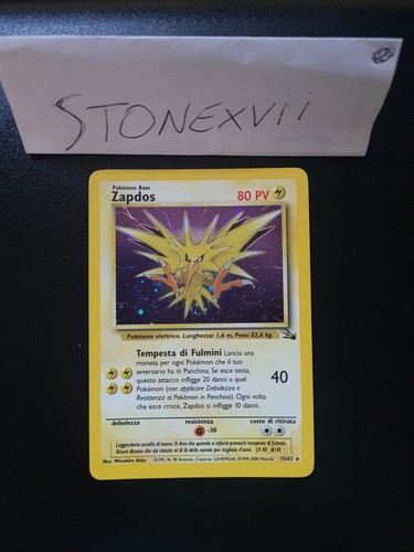 Pokemon zapdos fossil - fossil,