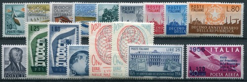Italia repubblica 1956 annata - italia,
