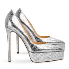 Scarpe donna plateau - a, punta