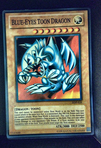 Ygo blue eyes toon dragon - ygo,