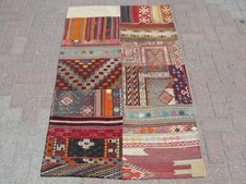 Tappeto kilim area patchwork