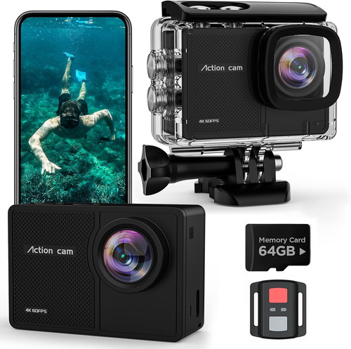 60fps action cam - 4k,
