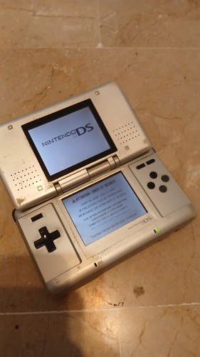 Consola nintendo fat gris - consola,