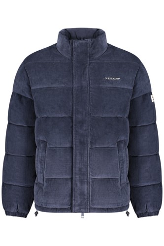 Guess jeans giubbotto uomo blu - guess,