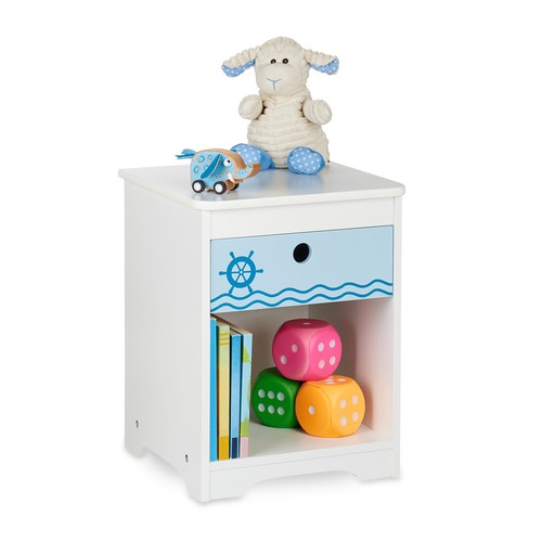Comodino letto contenitore - comodino,