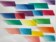 Color fax III | Piero Dorazio