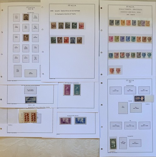 Collezione francobolli - collezione,