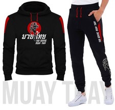 TUTA  FELPA CAPPUCCIO MUAY