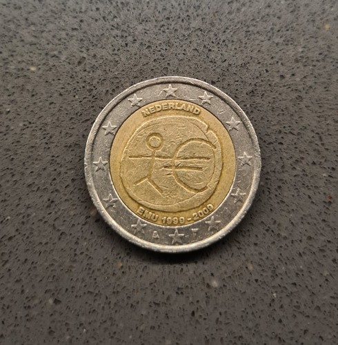 Moneta commemorativa euro - moneta,