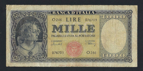 Repubblica italiana 1000 lire - 1000,