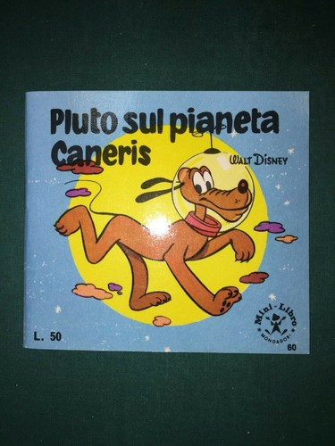 Mini libro walt disney - libro, pluto