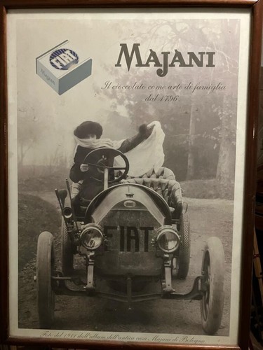 Stampa epoca majani fiat - stampa,