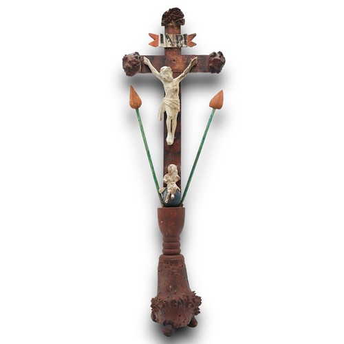 Cristo crocifisso legno - in,