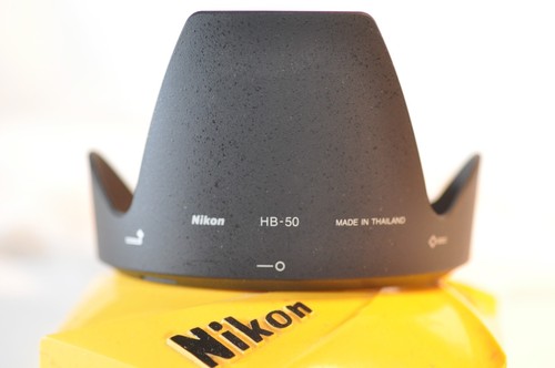 Nikon 50 cappuccio - nikon, hb