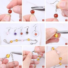  24 Grid Kit Per Creare Gioielli Perline Realizzare La Creazione Di