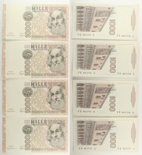 Italia - Lotto 4 banconote