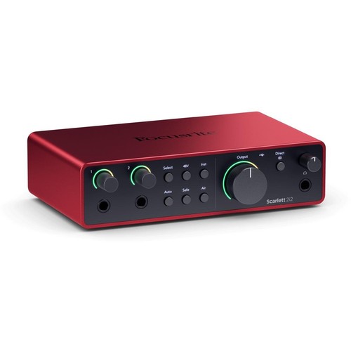 Focusrite scarlett 2i2 4th - focusrite,