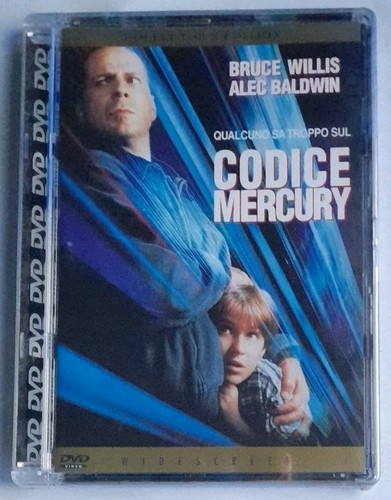 Dvd codice mercury bruce - dvd,