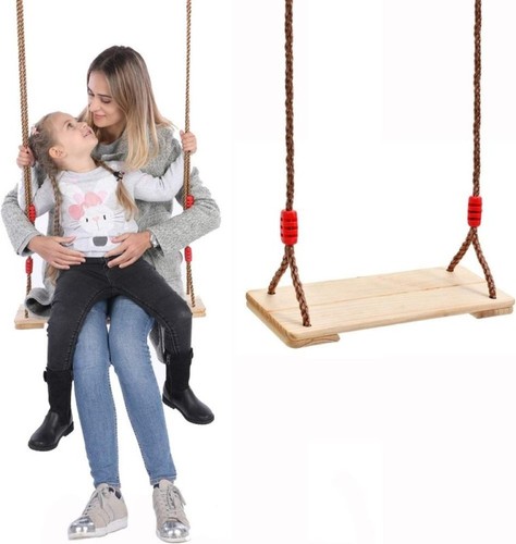 Altalena legno 150kg - altalena,
