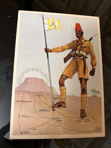 Cartolina militare coloniale - cartolina,