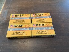 Vintage Anni 80 4 X Basf LH