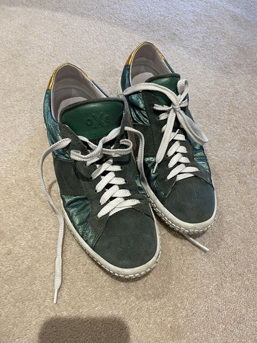 Oxs sneakers scamosciate pelle - oxs, scamosciate/pelle