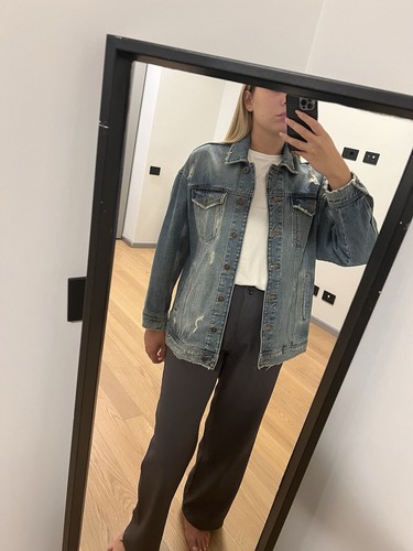 Giacca jeans zara over - zara,